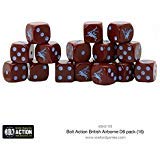 Bolt Action Warlord Games, British Airborne D6 (16) Dice