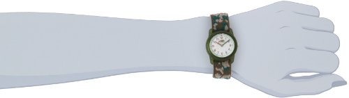 Timex Kids' T78141 Analog Camo Elastic Fabric Strap Watch