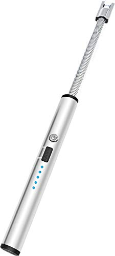 Candle Lighters,USB Rechargeable Electric Lighter Long Flexible and Windproof for Candles,Grill,Camping, Kitchen,Stove