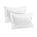Travel Pillow Case 12x16 Set of 2 White Solid Envelope Style 500 Thread Count Toddler Pillowcase 100% Egyptian Cotton Travel Pillow Cover