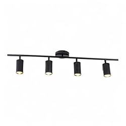 BOKT Matte Black Track Ceiling Light Modern