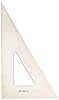 ALVIN - 14 inches Smoke-Tint Acrylic Triangle Ruler 30/60 Degrees ...