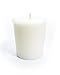 Pure Gardenia Soy Votive Candles - Scented with Essential & Natural Oils - 6 White Natural Votive Candle Refills - Flower & Floral Collection