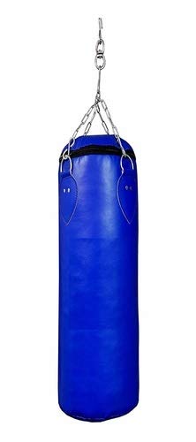 blue punching bag