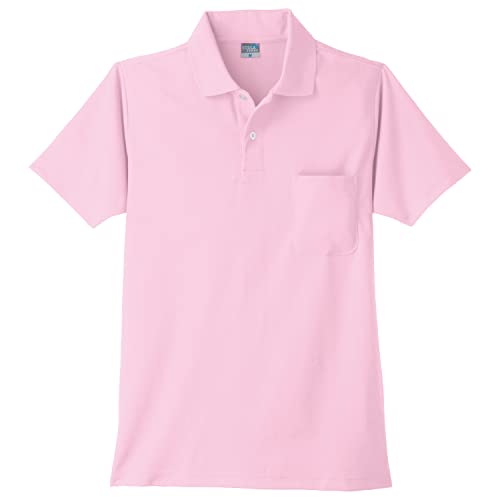 小倉屋 POLOIZM(ポロイズム) 9006 DRY半袖ポロシャツ ピンク 5L 9006-13-5L