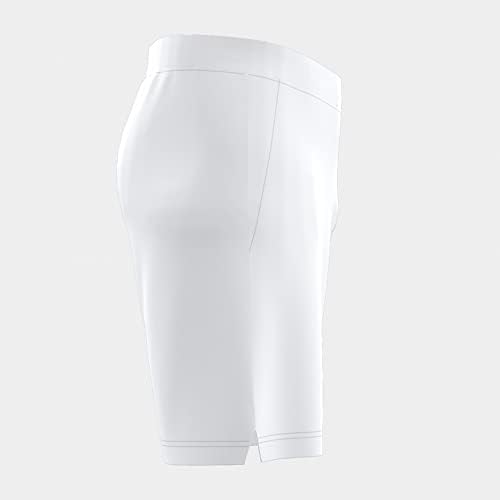 Herren 100438-200 Sportliche Bermuda, Weiß, S EU