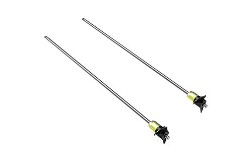 image for VOLANTEXRC 2pcs RC Boat Shaft, 2pcs RC Watercraft Propeller for RC Boa