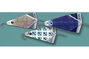 BIG AL'S Small Fish Flash In-Line Flasher, 6", Hyper Plaid