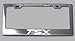 Acura TSX Chrome License Plate Frame
