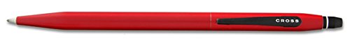 Cross click rolling ball pen matte red by cross