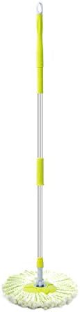 EGOFLEX Spin Mop Replacement Handle Set with Microfiber Mop Head Included