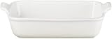 Le Creuset Heritage Rectangular Dish Stoneware 26 cm Meringue 2.4L