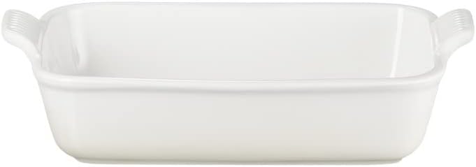 Le Creuset Heritage Rectangular Dish Stoneware 26 cm Meringue 2.4L