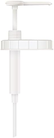 Bon Vital' Pump for 1 Gallon Jars, Works with Thick Massage Cremes and Balms, Easily Dispense Massage Product with One Hand for Convenient Use for Massage Therapists, Fits on 1 Gallon Jars