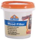 Interior/Exterior Wood Filler, 1/2 pint