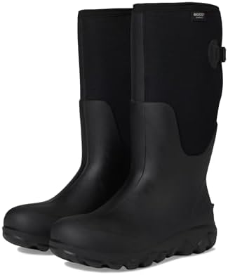 Bogs Bozeman Tall Black Seamless Boot Mens 8 Insulated Waterproof Outdoor Work Bozeman Tall Men main image 4