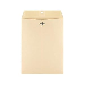 Image of Staples 121962 Extra-Heavyweight Clasp Catalog Envelopes 9"L X 12"H Manila 100/Bx