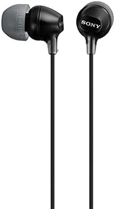 MDR-EX15AP - Auriculares in-ear (con micrófono), negro