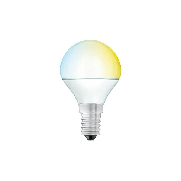 Maxim LED Small Edison Skrew (Colour Changing Temperature) - 5.5watt (40watt) 470 Lumens - Round - PA - Pearl - Dimmable via App - Smart WiFi - 40MSLRCCTSES1PKB