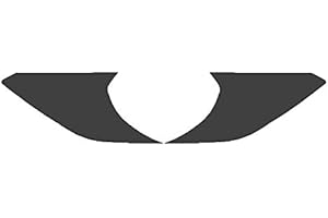 SLICKMOD Precut Vinyl Tint Overlay Cover for 2015-2017 Ford Mustang Headlight Turn Signal Light (20% Dark Smoke)