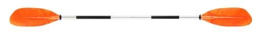 H2o Kayaks Flame Asymmetrical Kayak Paddle 190 cm Orange Swirl (2 part)