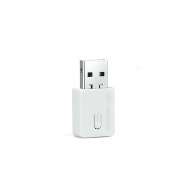 eWonder 300 Mbps Mini USB WIFI Travel Router/Adapter for Windows, Mac (except Mac OS 10.9) and Linux (Turn your computer into a mobile hotspot on the road) - White