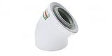 Rinnai 224077PP 45 Degree Condensing Vent Pipe Elbow, 2-Piece