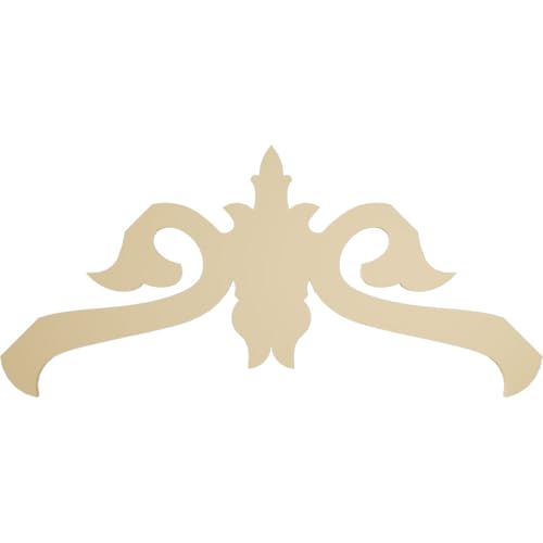 Ekena Millwork GPP060X030X100FLO Florence Architectural Grade PVC Gable Pedimen…