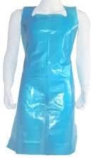 REAL ACCESSORIES Antibacterial Disposable Aprons Roll 200 Blue 69x117cm Shop view 5