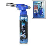 POWER TORCH IGNITER FLAME TOP UNIT 360* FREE ROTATION BT-003LT with Free Bakebros Silicone Container and Sticker