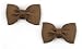 Brown Shoe Clip Bows Tiffany By Absolutely Audrey