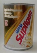 Nestle Supligen Peanut Flavor (Sabor a Cacahuate) 3 Pack (12.4oz Each Can) - Product of Jamaica