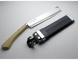 HONMAMON "AZUMASYUSAKU" Polished Hatchet 240mm Double Bevel (Edge of Blade: "Aogami Steel")