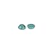Linsoir Beads Adorable Blue Synthetic Turquoise Stone Cabochons December Power Stone Jewelry Round Flat-Back Design No Hole Dia=6mm Pack of 10