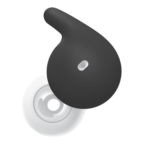 Soportes con cámara de Aire LinkBuds Open - añade Confort, Seguridad de fijación Mejorada, Personaliza Tus Auriculares, Solo para LinkBuds Open - Negro