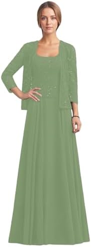 Amazon.com: Alex Evenings Women's Long Mother of The Bride Sequin Lace Jacket  Dress with Illusion Sleeves (Petite and Regular Sizes), Buff, 6 : Clothing,  Shoes & Jewelry