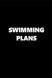 2019 Daily Planner Sports Theme Swimming Plans Black White 384 Pages: 2019 Planners Calendars Organi by 