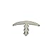 T-Molding Arcade Mame - Smooth White - 5/8