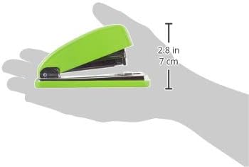 Petrus Stapler 226 Classic Wow Green Metallic Capacity 30 Sheets in Blister - Image 4