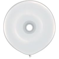 Mayflower Distributing 37688 GEO DONUT - WHITE, 16",