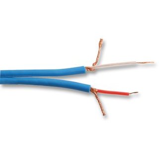Cable-Core Screened Speaker Cable Blue for Home or Car Audio Hifi Stereo Surround Sound Wire Per 5 metres 5m