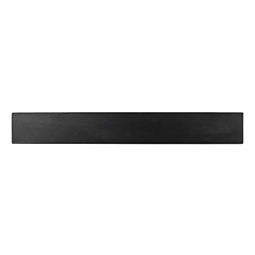 Rockingham Forge Black Cherry Wood 50cm Wooden Magnetic Knife Rack- Wall Mounted Kitchen Storage for up to 8 Knives/Utensils with Wall Fixings