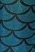 Alaroo Girls Stretch Mermaid Fish Scale Leggings Tights Light Blue 7-8 Years