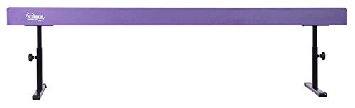 Nimble Sports 8 Feet Long Purple Balance Beam Adjustable 14 to 24 Inches High