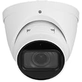 GemaVision Security Surveillance Camera 4MP 1/1.8" CMOS IR Vari-Focal Turret IP POE Camera 2.7 mm&ndash;12 mm Motorized vari-Focal Lens,Built-in MIC, IPC-T54IR-ZE-S3 (White)