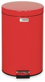 Step On Container, Red, Medical, 3.5 G