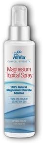 Allvia clinical strenght magnesium topical spray 8 ounce by AllVia Integrated Pharmaceuticals