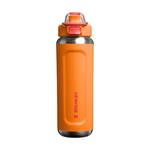 1913 Wellspring Bottle 0.7L - Kühlt 12 Stunden - 40 Stunden Eisgekühlt - BPA Frei Recycelter Edelstah Flasche - Auslaufsicher - Spülmaschinenfest - Goldenrod Coral