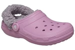 Crocs Unisex-Adult Classic Fleece Lined Clogs, Fuzzy Slippers for Women and Men