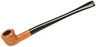 Wooden Tobacco Smoking Pipe Small straight handle pipe of Photinia wood pipe,1